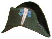 Il primo cappello da carabiniere, adottato alla data di fondazione del Corpo.
