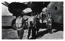 Primitivi militari dell'Arma abilitati al paracadutismo.