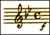 Immagine dello spartito musicale, inno alla Virgo Fidelis - 108 Kb
