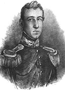 Il Capitano Emanuele Trotti, prescelto quale Comandante del primo contingente dell'Arma da inviare in Crimea.