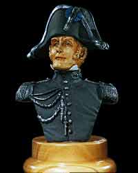 1822 - Ufficiale in tenuta fuori servizio - Figurino dipinto da Angelo Renato Boggia