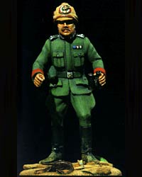 1912 - Maggiore in uniforme grigioverde - Figurino dipinto da Angelo Renato Boggia
