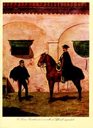 G. Iorn: Carabiniere a cavallo ed Ufficiale appiedato