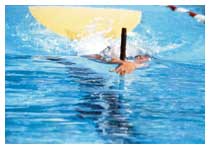 Paolo Vandini è la leggenda vivente della specialità nuoto pinnato.