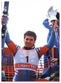 Il trionfo di Calgary, 1988.