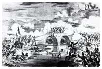 La battaglia della Cernaia (Crimea, 16-17 agosto 1855).