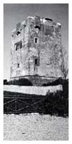 La Torre di Palidoro (Roma) ai cui piedi si concluse eroicamente la vita del vice brigadiere Salvo D'Acquisto il 23 settembre 1943. 