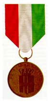 Medaglia d'Oro al Valor Civile.