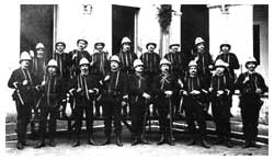 La sezione mobilitata dei Carabinieri Reali distaccata a Salakos, Egeo, a partire dal 1912.