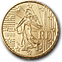 Moneta francese da 10 centesimi di Euro