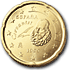 Moneta spagnola da 20 centesimi di Euro