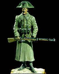 1915-18 - Carabiniere a piedi in uniforme da guerra