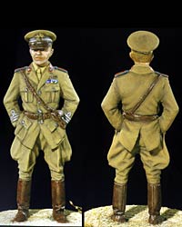 1934 - Capitano dei Carabinieri del Regio Corpo Truppe Coloniali (R.C.T.C.) in uniforme di marcia invernale